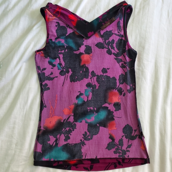 The Limited Colorful V-Neck Blouse - Picture 3 of 6